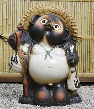 狸 たぬき 置物