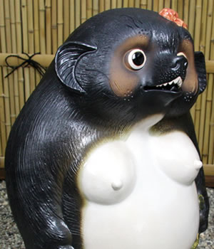 狸 たぬき 置物