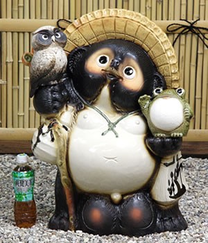 狸 たぬき 置物