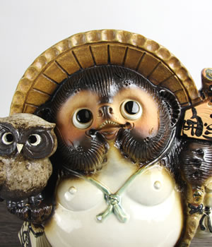 狸 たぬき 置物