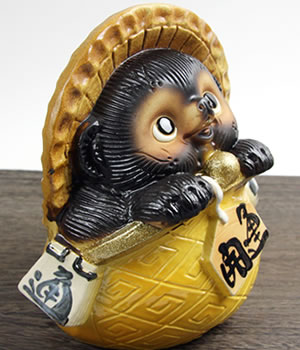 狸 たぬき 置物