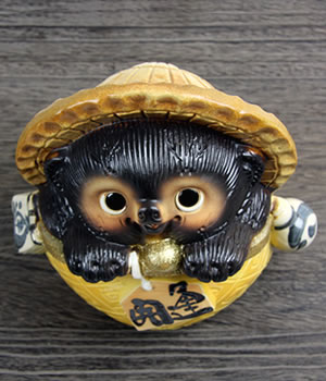 狸 たぬき 置物