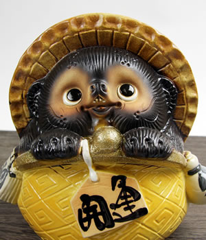狸 たぬき 置物