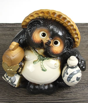 狸 たぬき 置物