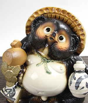 狸 たぬき 置物