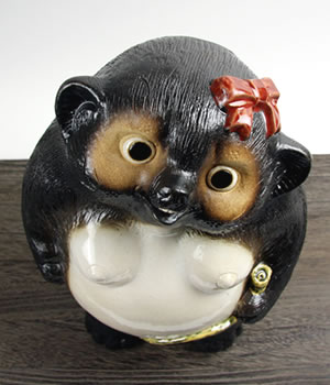 狸 たぬき 置物