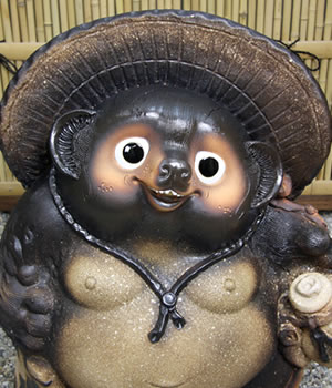 狸 たぬき 置物