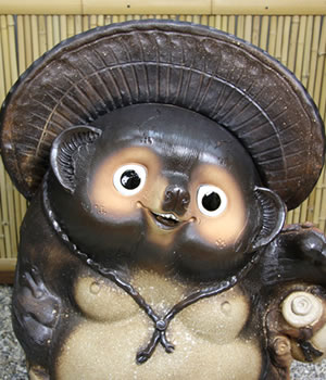 狸 たぬき 置物