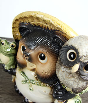 狸 たぬき 置物