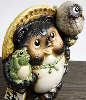 狸 たぬき 置物