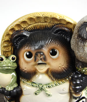 狸 たぬき 置物