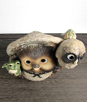 狸 たぬき 置物