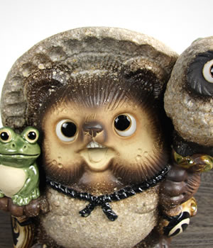 狸 たぬき 置物