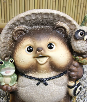 狸 たぬき 置物