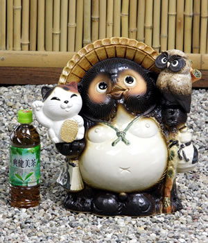 狸 たぬき 置物