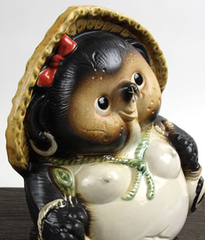 狸 たぬき 置物