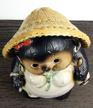 狸 たぬき 置物