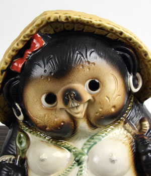 狸 たぬき 置物