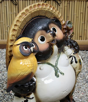 狸 たぬき 置物