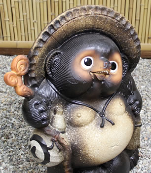 狸 たぬき 置物