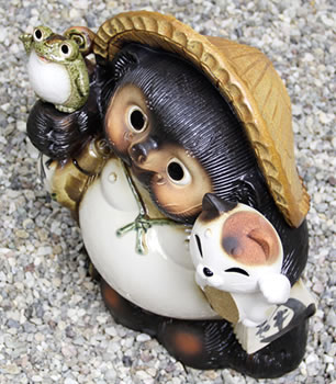 狸 たぬき 置物