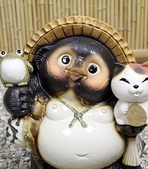 狸 たぬき 置物