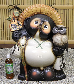 狸 たぬき 置物