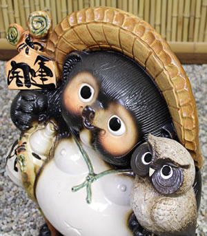 狸 たぬき 置物