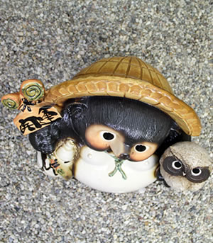 狸 たぬき 置物