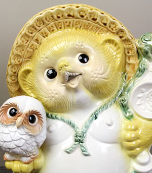 狸 たぬき 置物