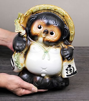 狸 たぬき 置物