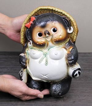 狸 たぬき 置物