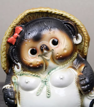 狸 たぬき 置物