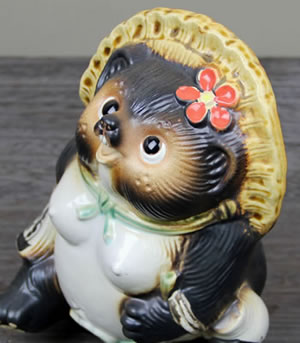狸 たぬき 置物