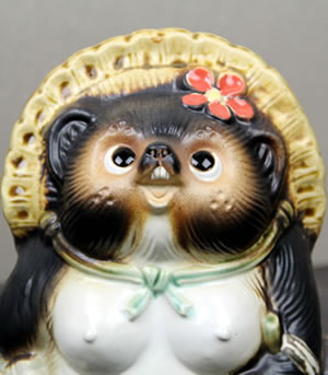 狸 たぬき 置物