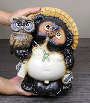 狸 たぬき 置物