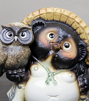 狸 たぬき 置物