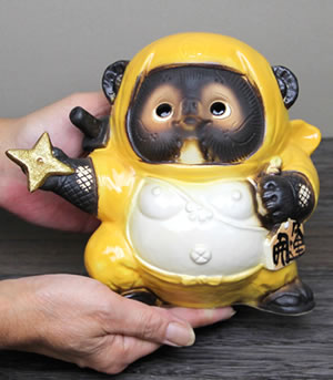 狸 たぬき 置物