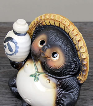 狸 たぬき 置物
