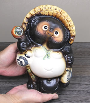 狸 たぬき 置物