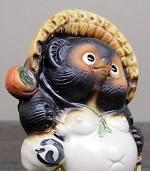 狸 たぬき 置物