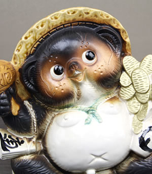 狸 たぬき 置物