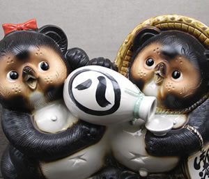 狸 たぬき 置物