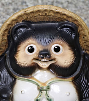 狸 たぬき 置物