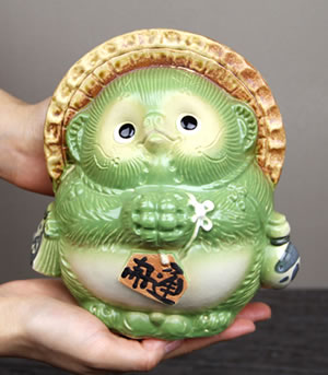 狸 たぬき 置物