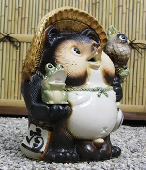 狸 たぬき 置物