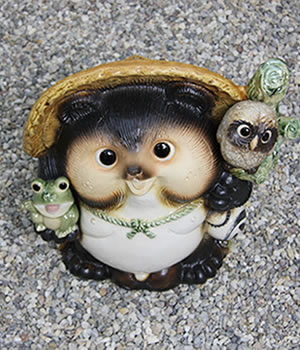 狸 たぬき 置物