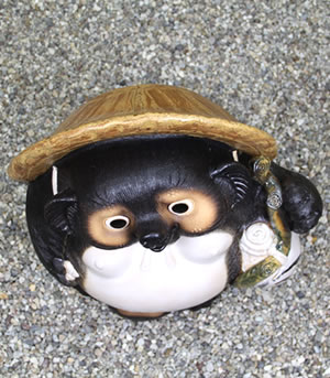 狸 たぬき 置物