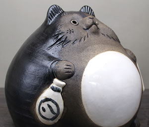 狸 たぬき 置物