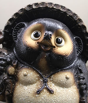 狸 たぬき 置物